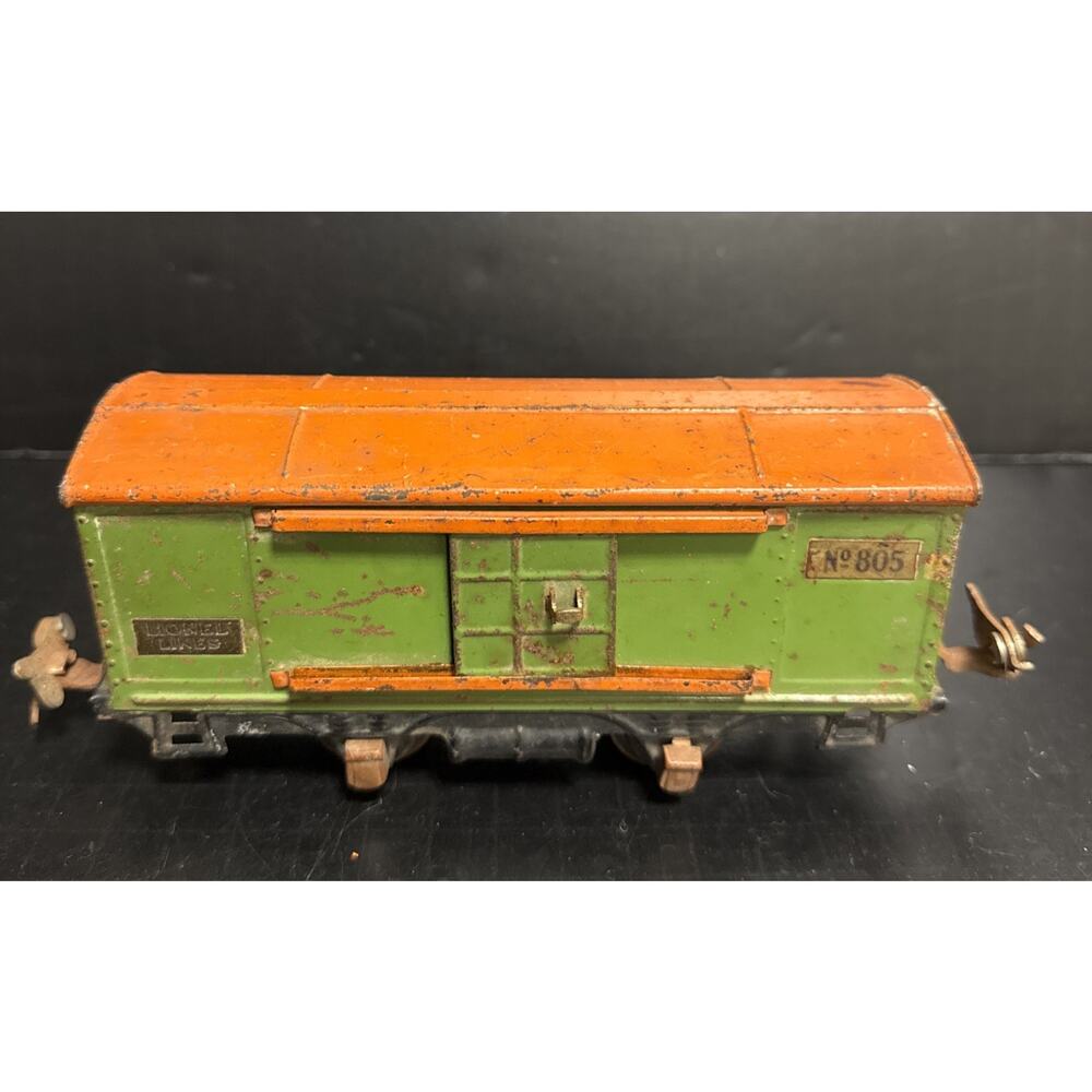 Lionel O Gauge No. 805 Lionel Lines Box Car Doors Pre War Vintage Train